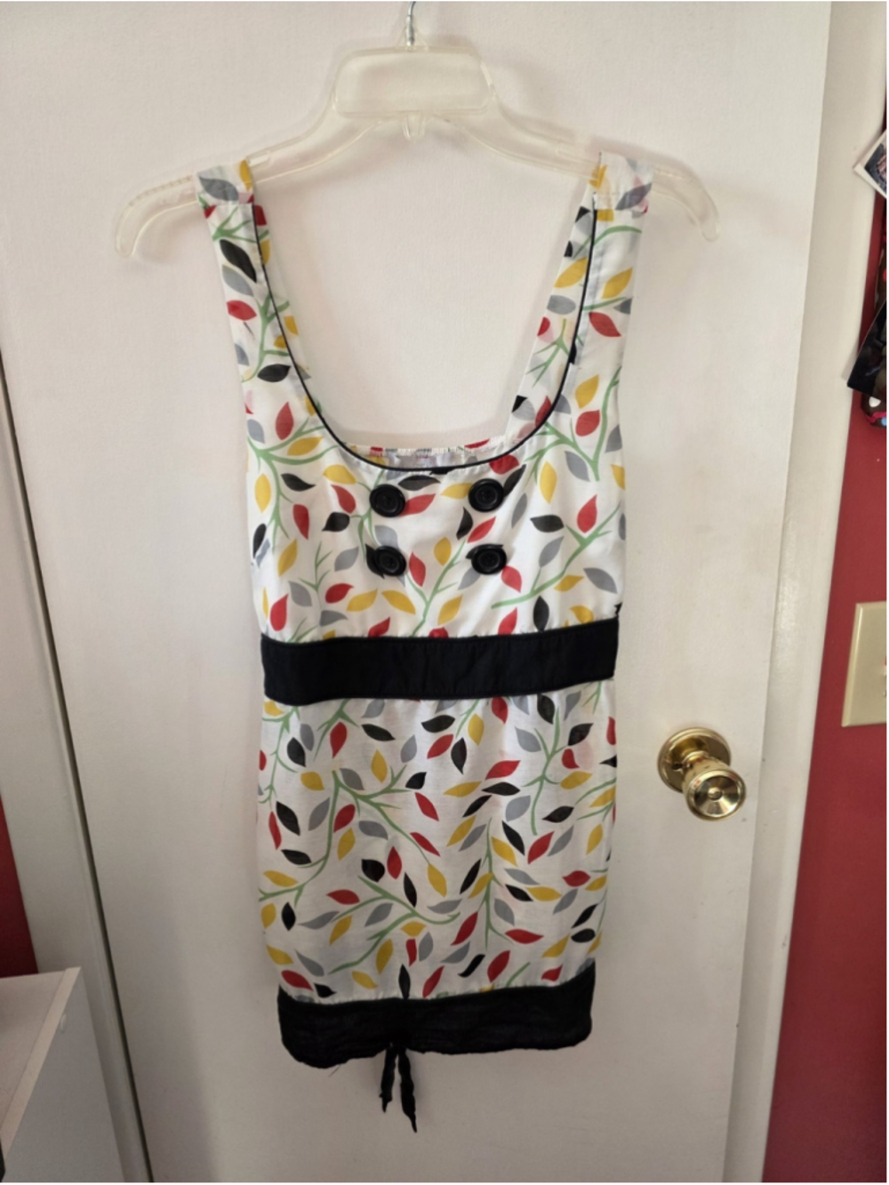 Vintage Charlotte Russe Sleeveless Top Women's Large Boho Fairy Y2k Indie Sleeze